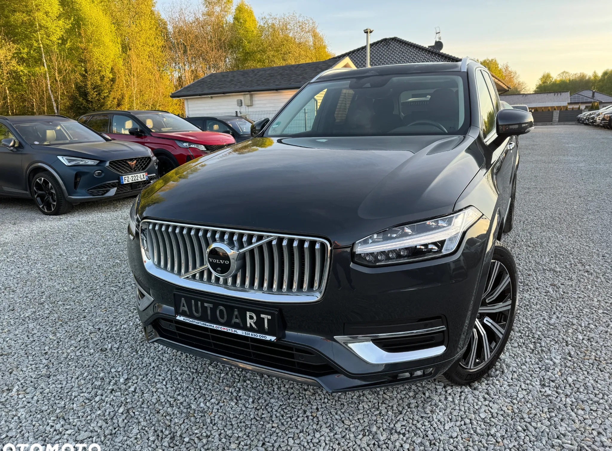 Volvo XC 90 cena 219990 przebieg: 139000, rok produkcji 2021 z Skępe małe 781